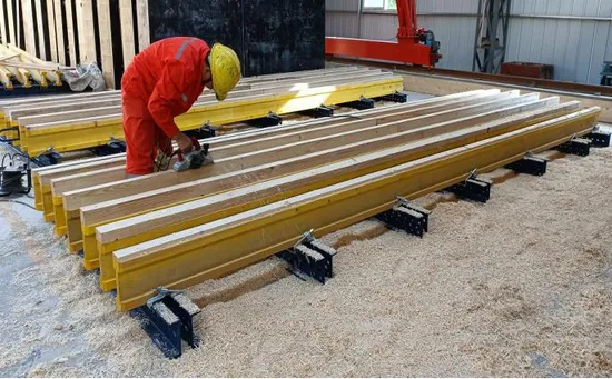 TECON H20 Timber Beam Adjustable Arced Formwork for Wall Concrete