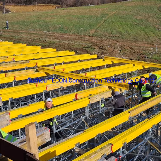 Tecon Crab 60 Traggerüstsystem, Gerüstturm, robustes Baugerüst