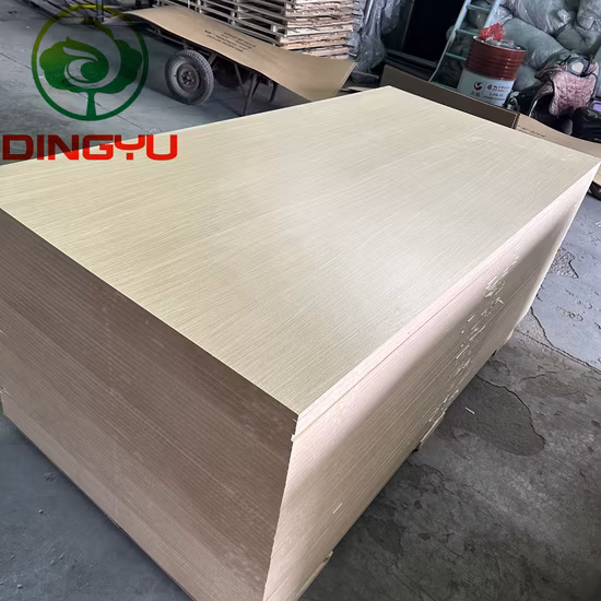 18 mm feuchtigkeitsbeständige Holzmaserung, melaminbeschichtetes Sperrholz/MDF